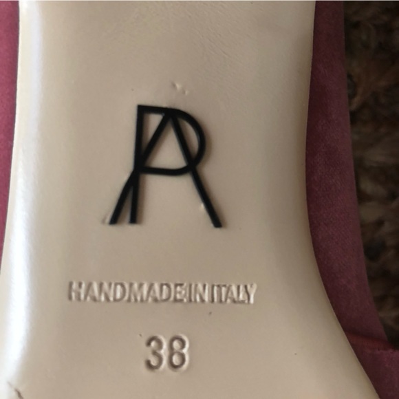 Paul Andrew Velvet Loafer with Grosgrain Trim. Italian 38 - Picture 10 of 11